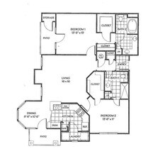 2E - Naples 301 floor plan
